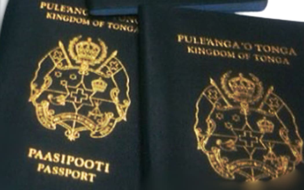 Tonga passports.