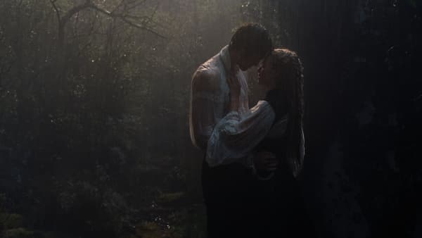Stills from the film, Wuthering Heights.