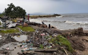 Solomon Islands coastal regions have taken a battering from Cyclone Harold