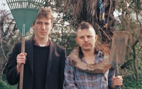 Tall Dwarfs Alec Bathgate and Chris Knox