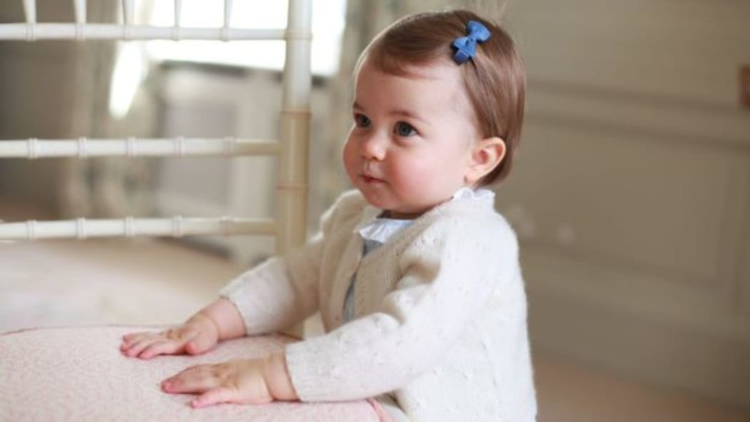 New photographs of Princess Charlotte have been released to mark her first birthday.