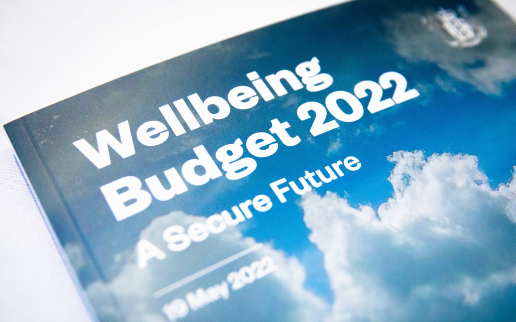 Grant Robertson announcing Budget 2022