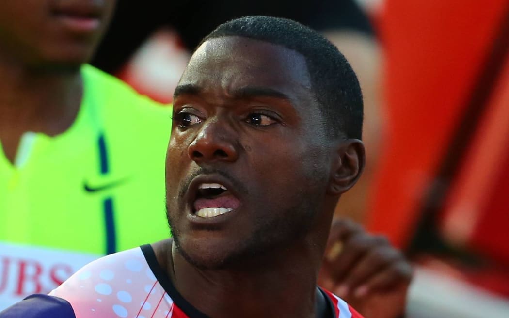 American sprinter Justin Gatlin