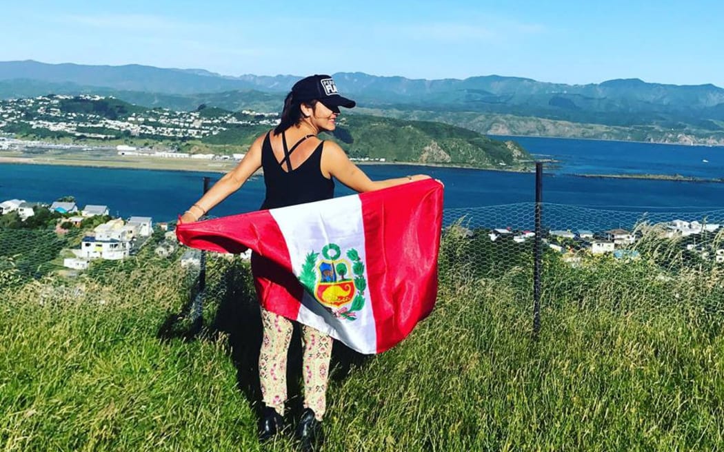 Sally Joan Del Valle Ascarza is expecting dancing, singing and music in the streets when Peruvians arrive in the capital for the match.