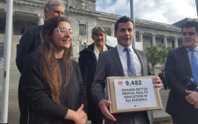 Lucy McSweeney, 21, has called on MPs to push for improved mental health education in high schools.