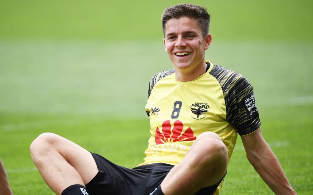 Wellington Phoenix midfielder Cameron Devlin.