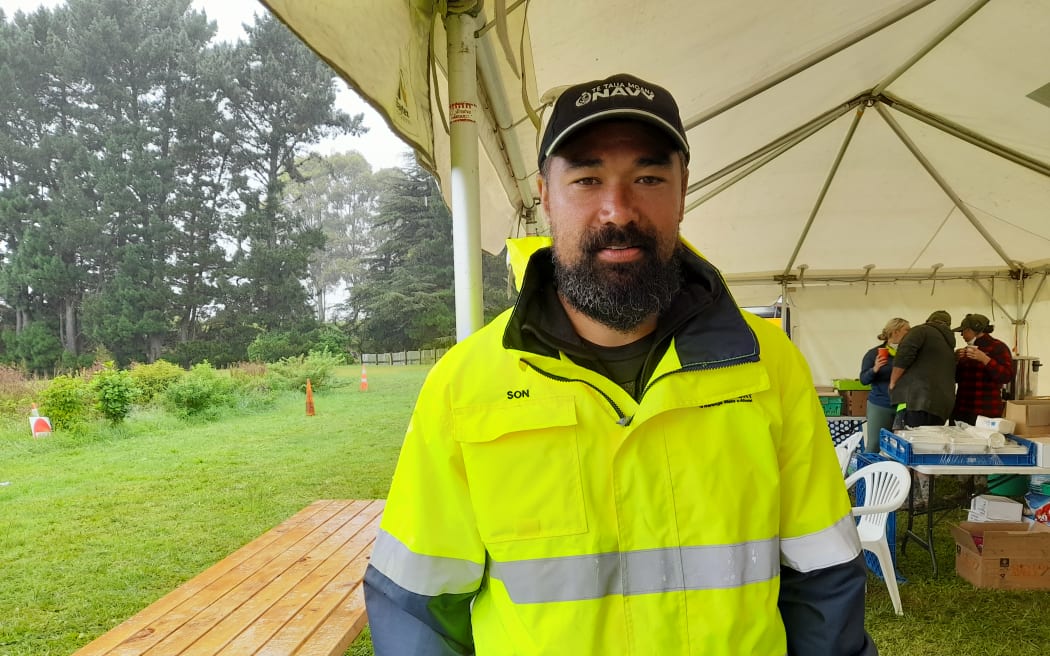 Waiohiki marae spokesperson Te Kaha Hawaikirangi says he is proud of the community's resilience.