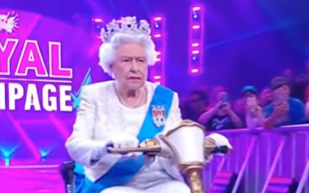 An AI Tik Tok video of Queen Elizabeth.