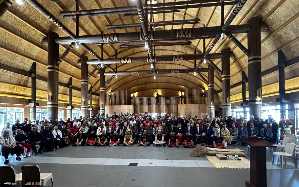 Over 200 members of the Samoan community in Aotearoa gathered at Le Maota o Samoa in Mangere.