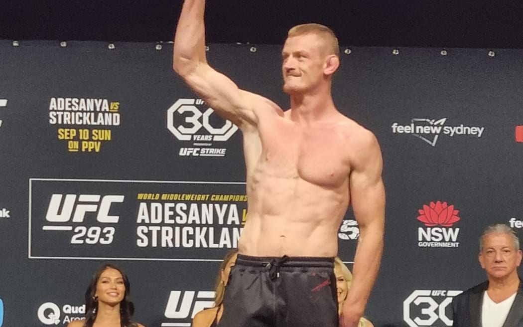 Kevin Jousset UFC 293 in Sydney