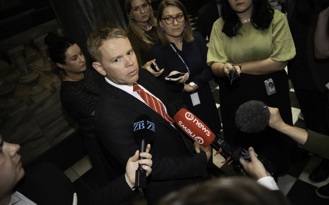 Labour leader Chris Hipkins