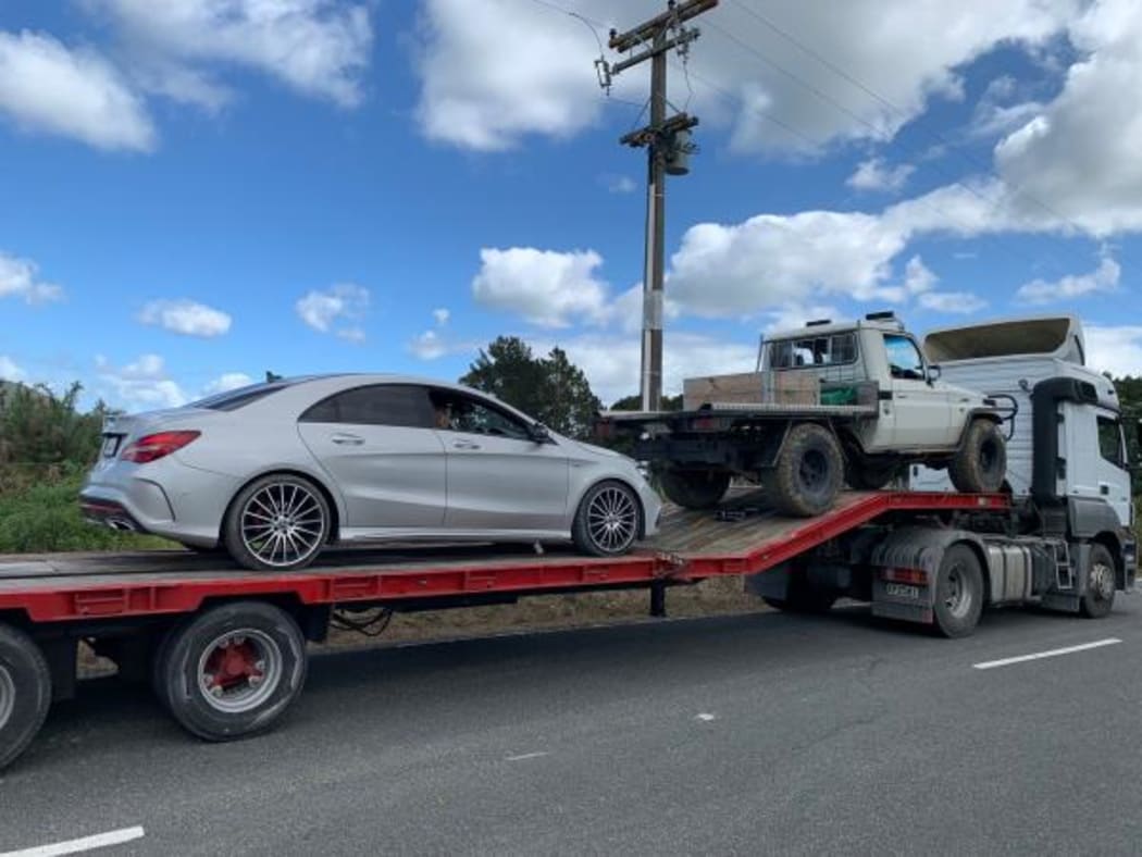 Police have recovered stolen property after a raid on a Whangārei address