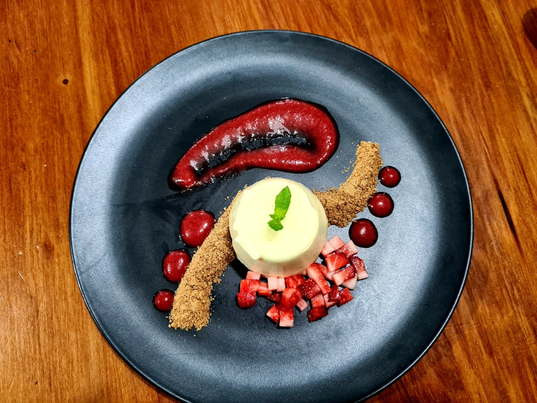 Lime & Ginger Panna Cotta