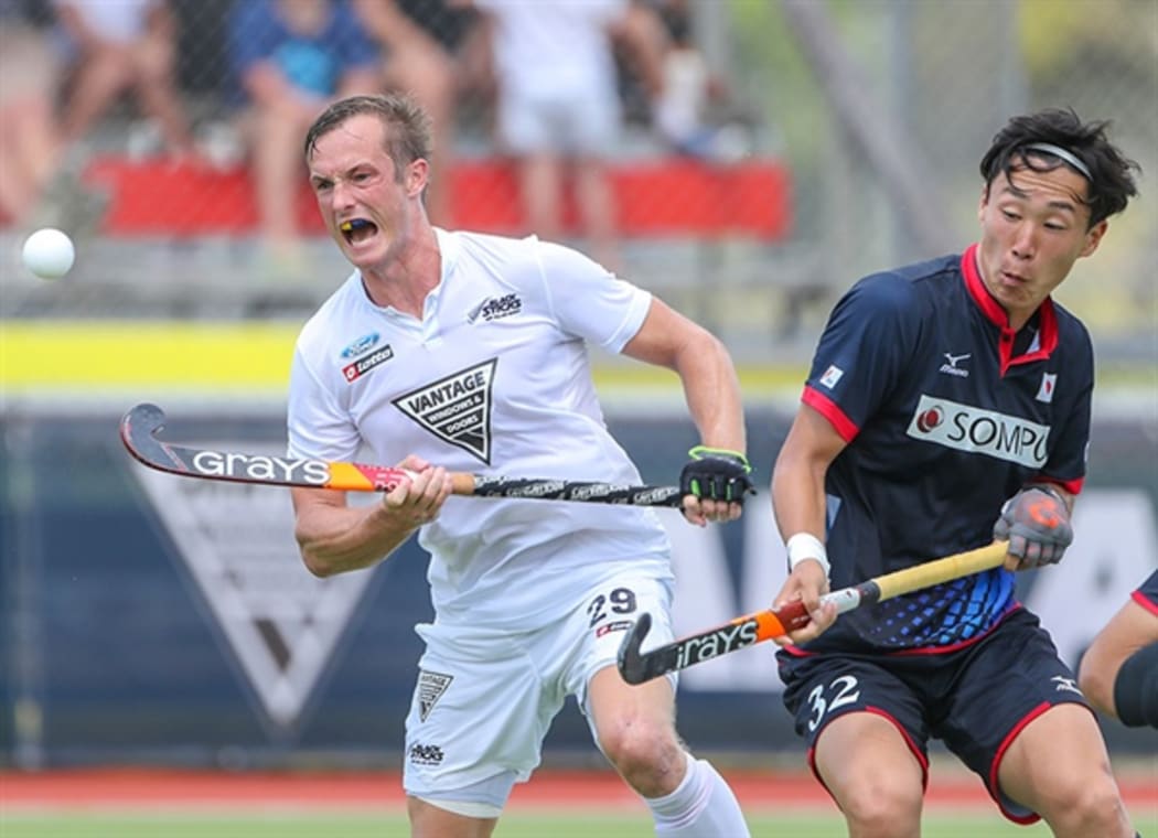 Black Sticks and Japan in action