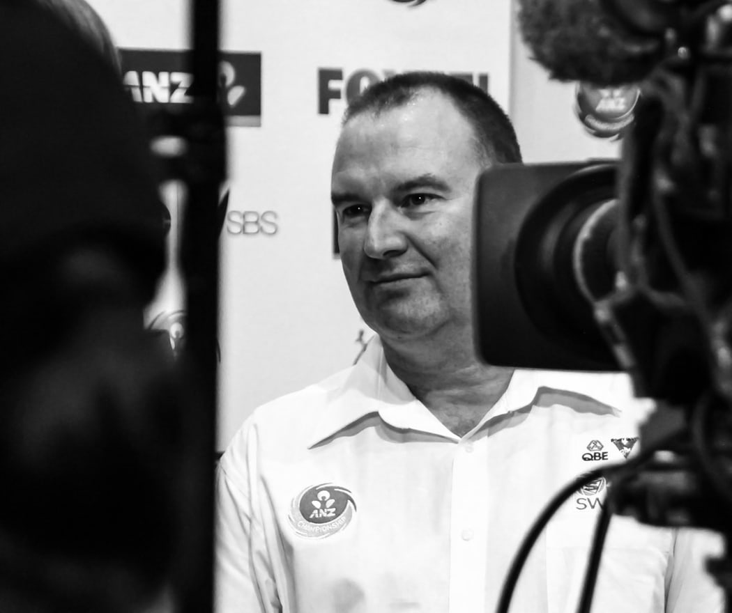 Experienced netball coach Rob Wright.
