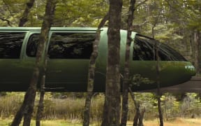 An artist's impression of the proposed monorail.