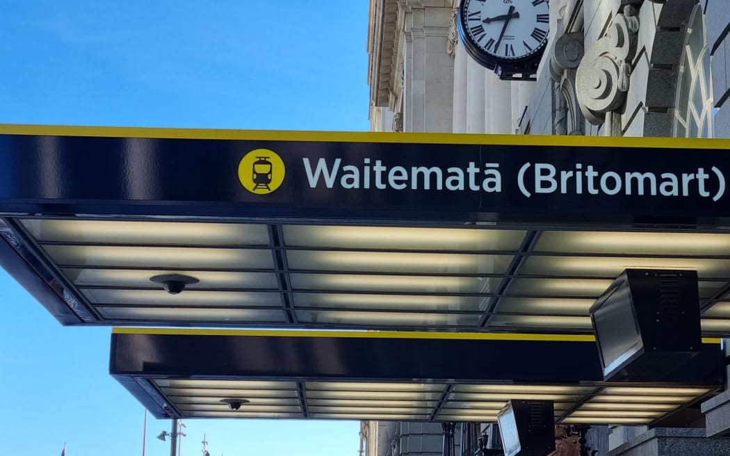 Rail replacement buses in Auckland.