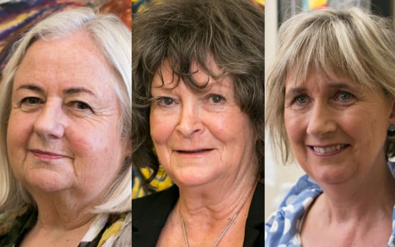 Marilyn McAuslin (left), Maggie Wilkinson (center) and Marie Haywood (right) are some of the unwed women who were forced to adopt out their children from the 1950s to the 1980s.