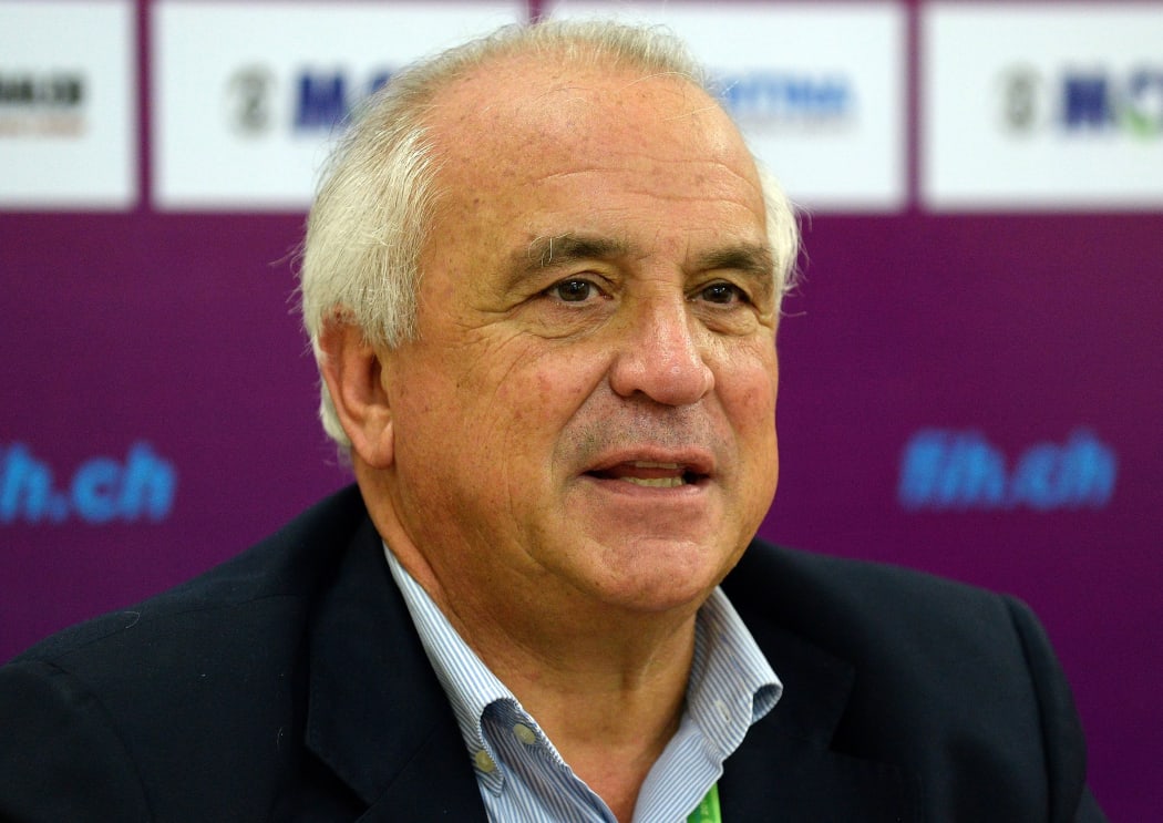 President of the International Hockey Federation, Leandro Negre