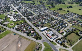 Woodend - SH1 and Rangiora Woodend Road.