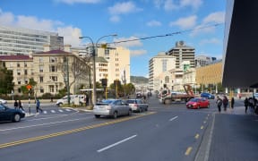 Lights out at Lambton Quay.