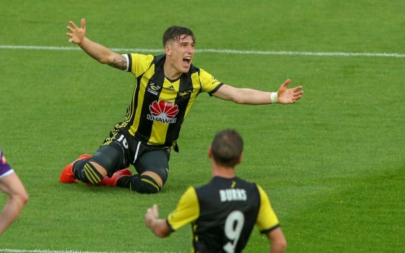 Wellington Phoenix's Louis Fenton.