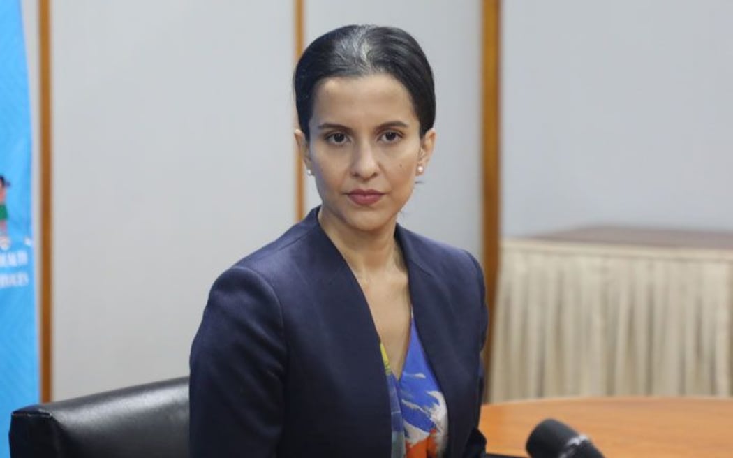 Fiji's head of Health Protection, Dr Aalisha Sahukhan.