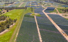 FRV solar farm in Winton Queensland