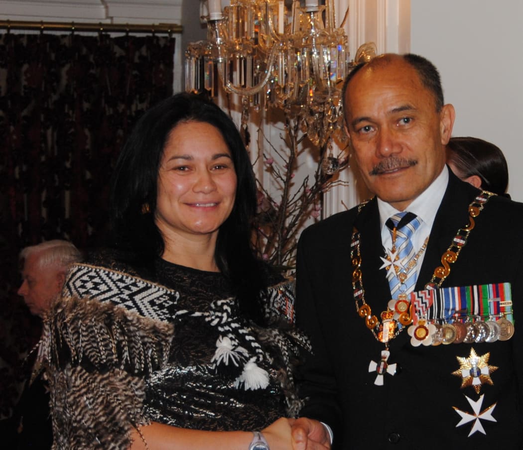 Heather Te Au Skipworth, was awarded the Queen's Service Medal in 2014, by Governor General Jerry Mateparae.