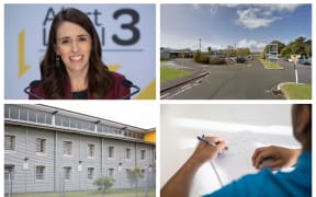 In today's coronavirus updates, Prime Minister Jacinda Ardern announced the country would return to alert level 2, three nurses from a hospital tested positives, schools look towards changes, and a woman with the virus was jailed.