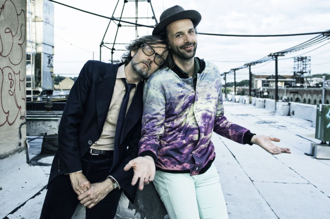 Jarvis Cocker and Florian Habicht in New York