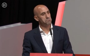 Spanish football president Luis Rubiales