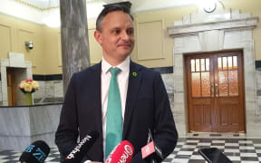 James Shaw after the Zero Carbon Bill passed its third reading on 7 November 2019.