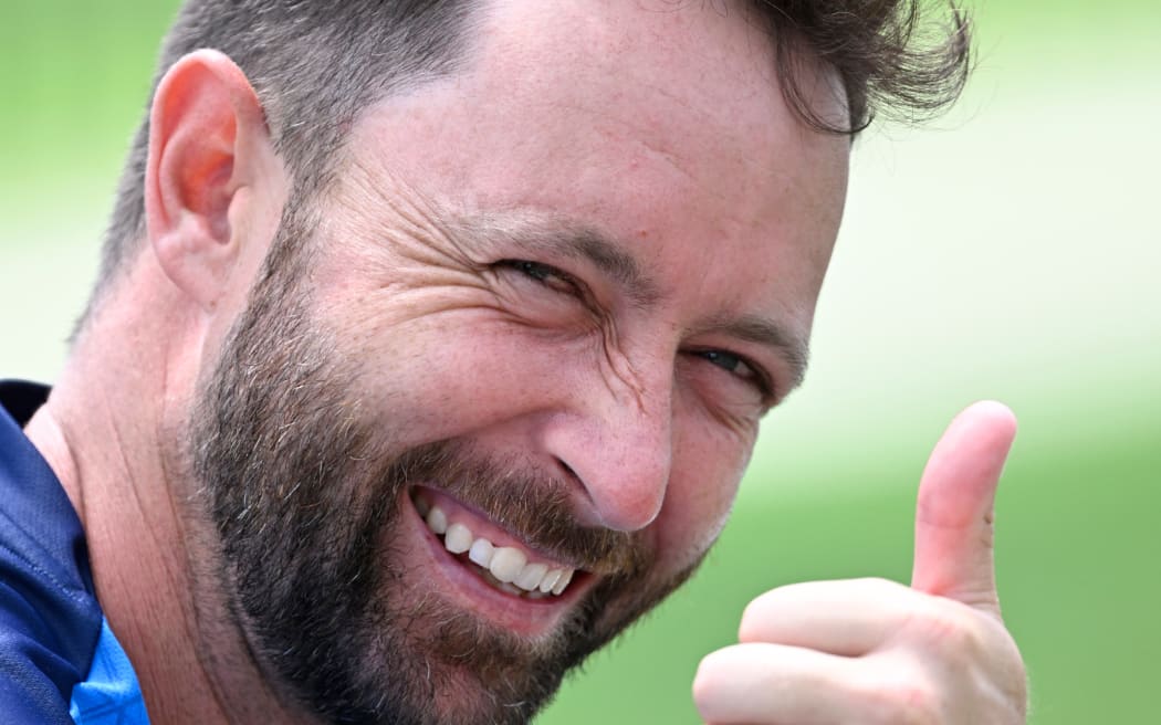 It's thumbs down not thumbs up for Devon Conway who has been ruled out of the first test against Australia with a thumb injury.