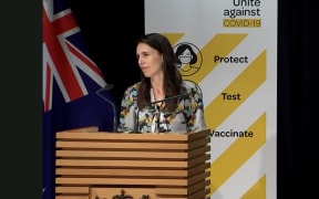 Prime Minister Jacinda Ardern announces Auckland will move to level 3 at 11.59pm on Tuesday