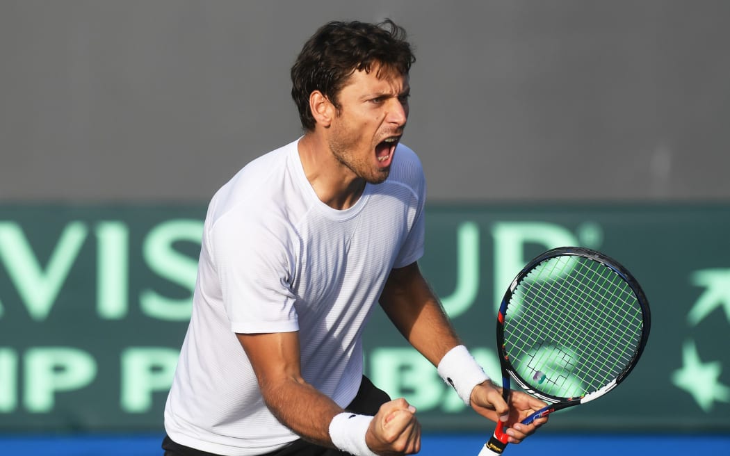 New Zealand doubles player Artem Sitak.