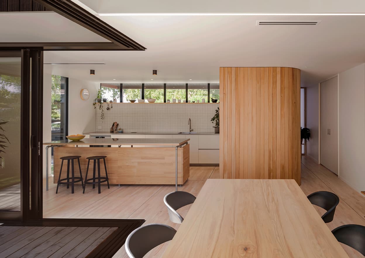 The Red Pine Villa in Somerfield, Christchurch, designed by Mitchell Coll of Fabric.