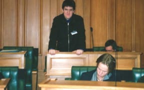 Former youth MP Chris Bishop in 2000 way before he became a real MP for National.