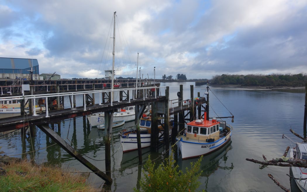 Fishing fleet in Westport,