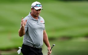 New Zealand’s Ryan Fox acknowledges the crowd