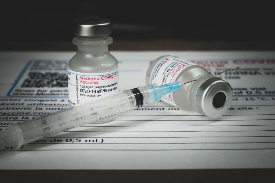 Moderna vaccine against COVID-19.