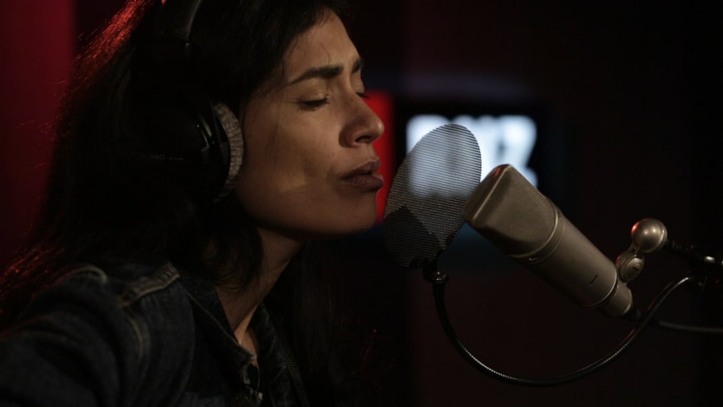 Anna Coddington in the RNZ Auckland studios. 7 June 2018.