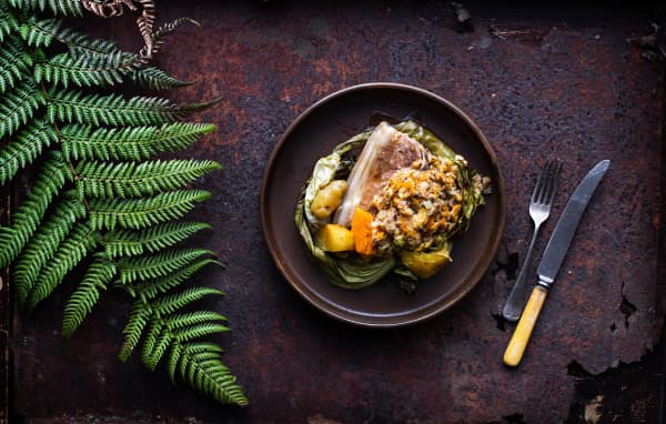 Oven-cooked Hāngī Kono - a recipe from Christall Lowe's 2024 cookbook Kai Feast.