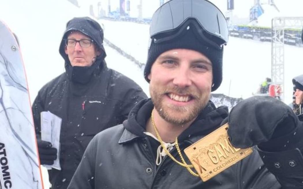 The New Zealand freestyle skier Jossi Wells.