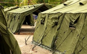Australian detention centre on Manus Island, PNG