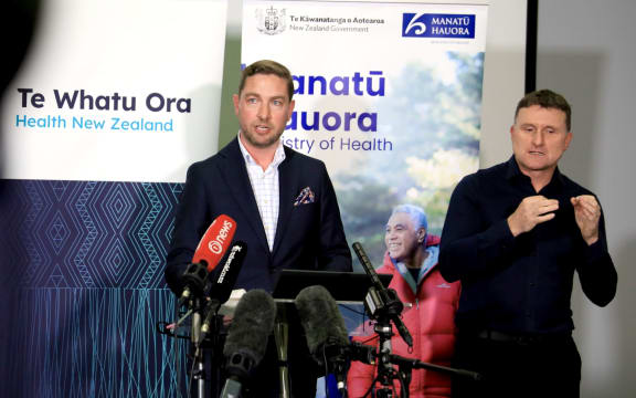 Deputy Director-General of the Public Health Agency Dr Andrew Old.