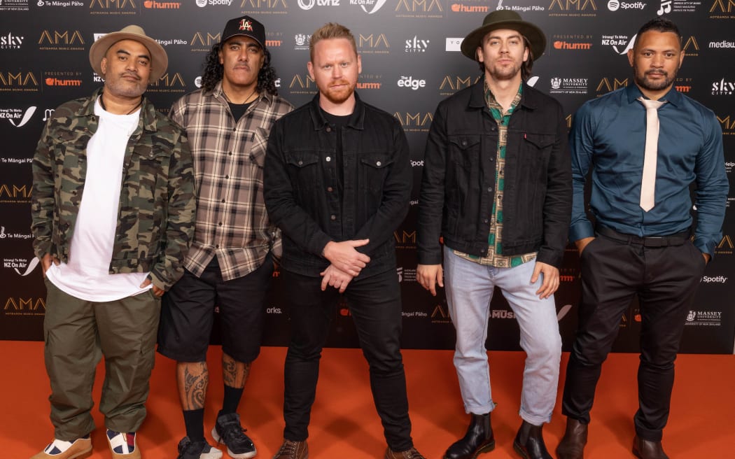 L.A.B at the 2021 Aotearoa Music Awards