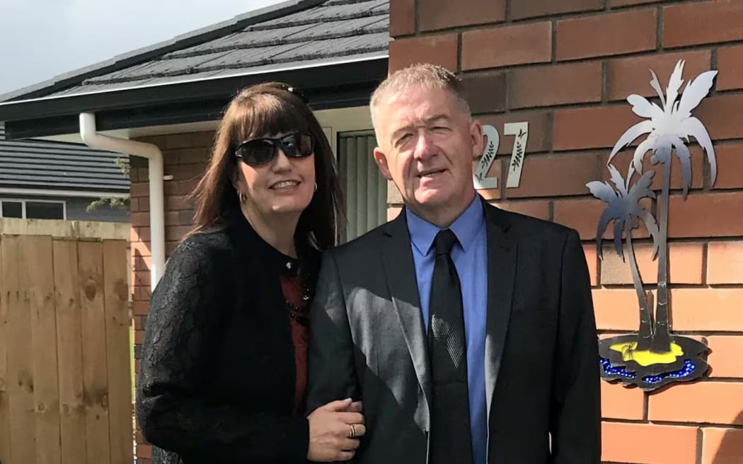 Karen and Geoffrey Boucher were crossing State Highway 2 in July 2022 when they were hit and killed by a motorcycle.