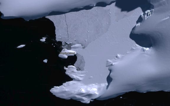Goudier Island on the Antarctic Peninsula.