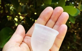 A menstrual cup.